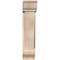 Ekena Millwork Traditional Traditional Smooth Bracket w/ Offset Brace, Douglas Fir, 7 1/2"W x 26"D x 34"H BKT0806X26X34TRA01SDF - alternate 2